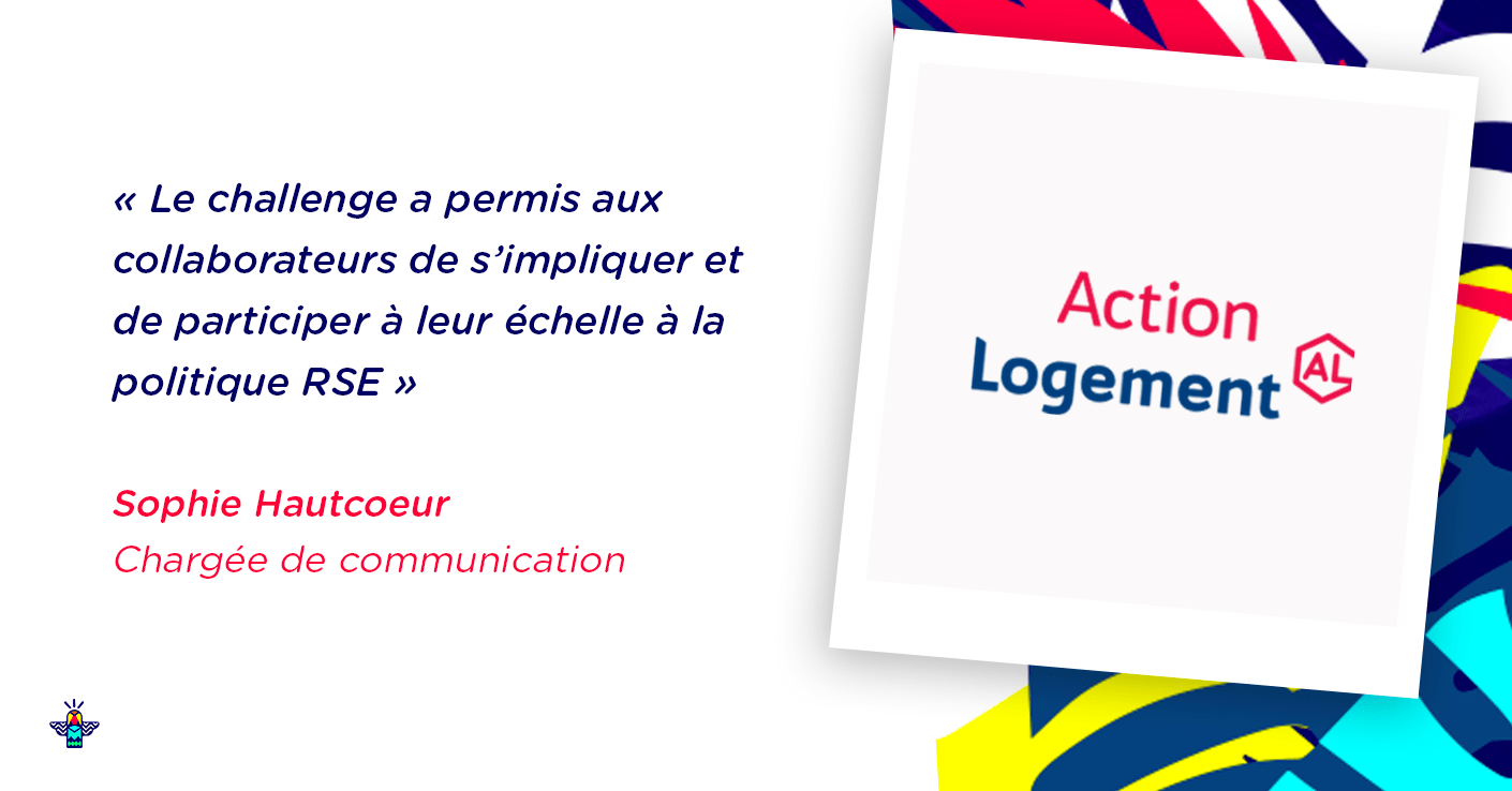 Illustration : Action Logement Service Hauts-de-France sensibilise et fédère l'ensemble de ses salariés autour de l’environnement avec Energic Action Logement Service Hauts-de-France sensibilise et fédère l'ensemble de ses salariés autour de l’environnement avec Energic