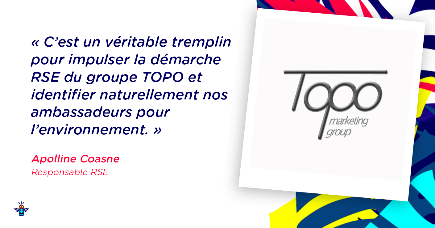 Illustration : Entreprise engagée : Topo, entreprise d’études marketing Entreprise engagée : Topo, entreprise d’études marketing